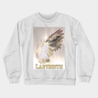 Labyrinth poster silhouettes Crewneck Sweatshirt